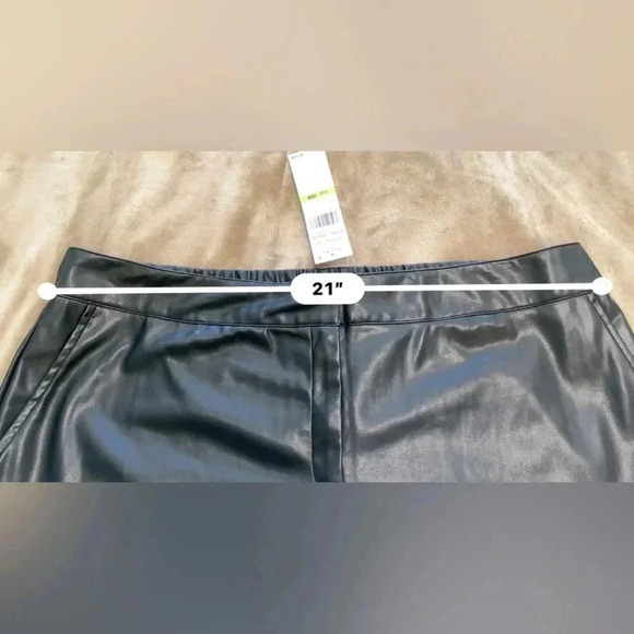 Ruby Rd Faux Leather Pants NWT Size 18W - Picture 11 of 13